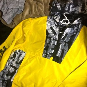 Encrypted Windbreaker sweatshirt